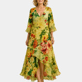 Célinie | Robe légère et fluide fleuri