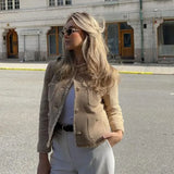 Alice | Blazer Élégant beige
