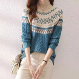 Lia | Pull Douillet Nordic en maille