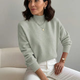 Pull chic à col roulé
