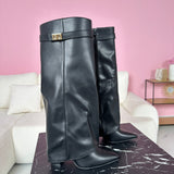 Serena | Bottines classiques en cuir noir