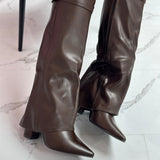 Vivienne | Bottines en cuir marron
