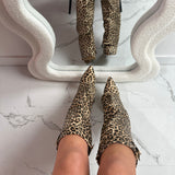 Felina | Bottes montantes à imprimé léopard