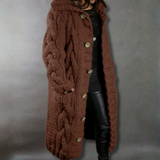 Karina | Manteau Élégant et Douillet avec Full Belly Coverage