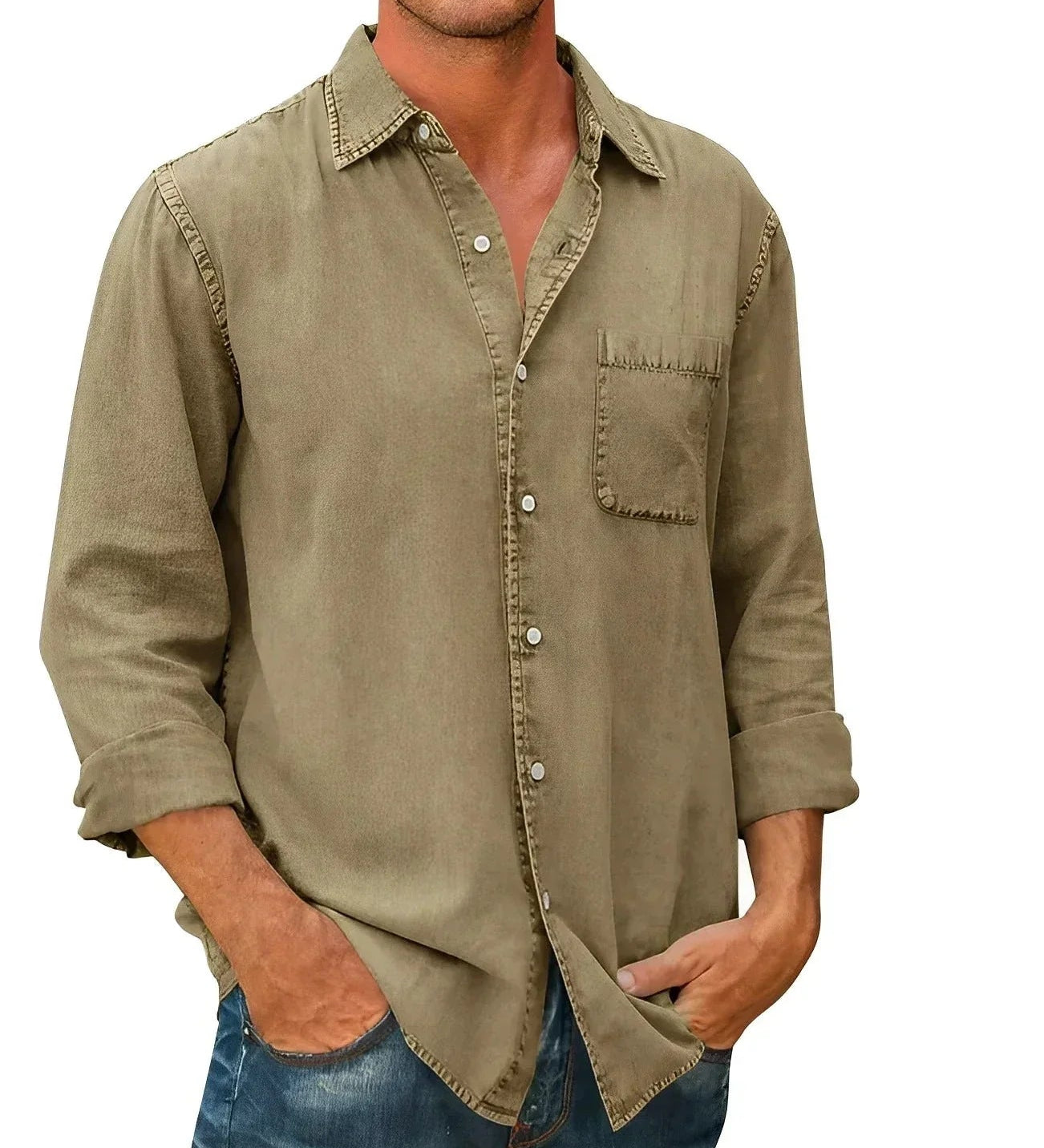 Callum | Chemise élégante et douillette