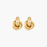 Boucles d’oreilles ornées d’un nœud