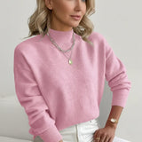 Pull chic à col roulé