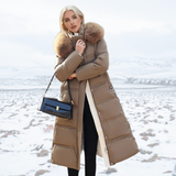 Lucia | Parka d’hiver créateur avec capuche en fourrure