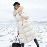 Lucia | Parka d’hiver créateur avec capuche en fourrure