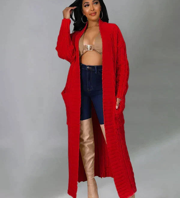 Theodora | Gilet long LONGUEUR