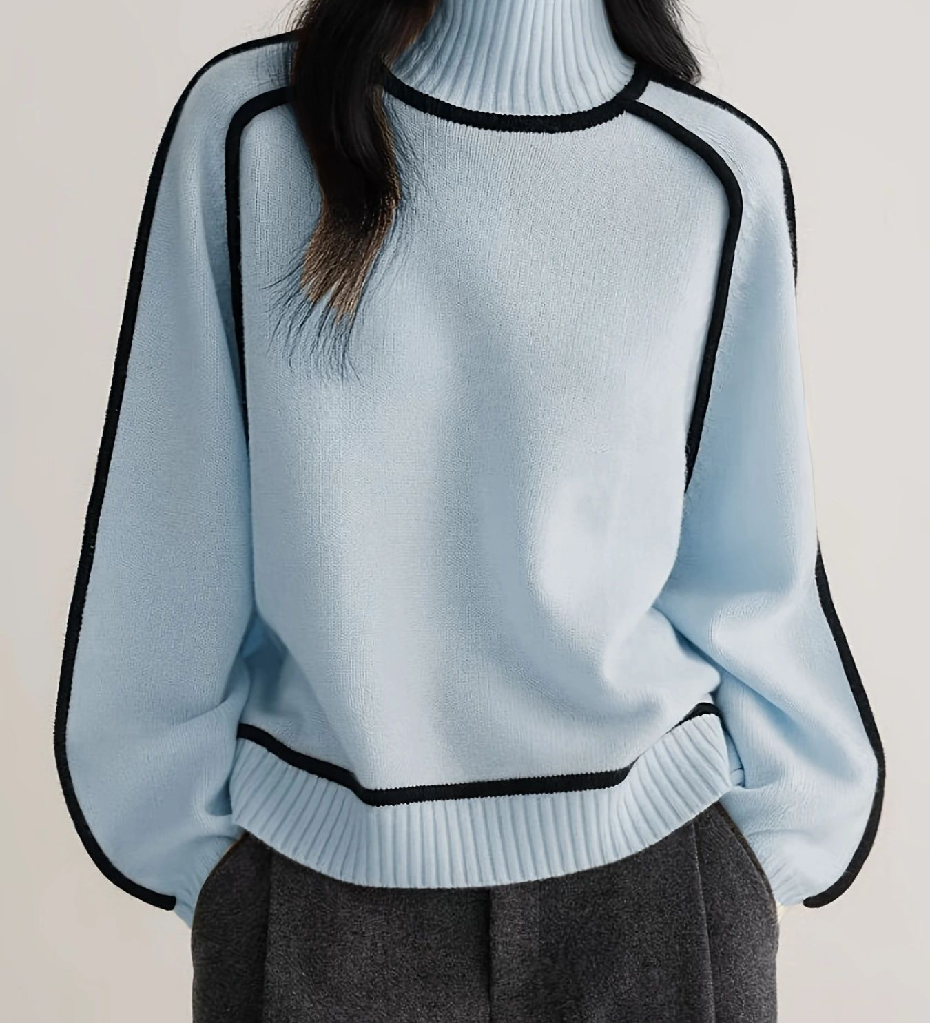 Emilie | Pull Douillet à col roulé