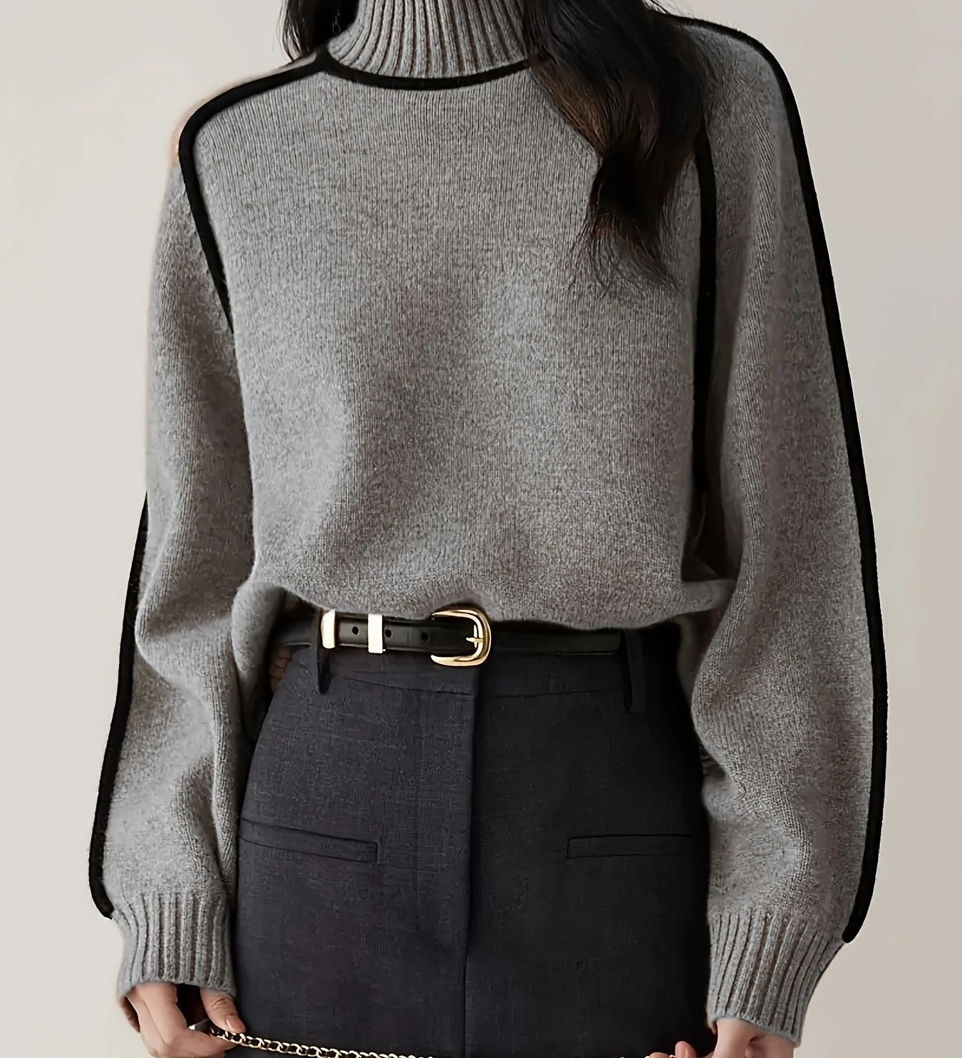 Emilie | Pull Douillet à col roulé