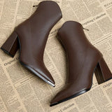 Nox | Bottines Chelsea à embouts chromés