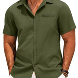 Vahur | Chemise homme courte Manche T
