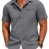 Vahur | Chemise homme courte Manche T