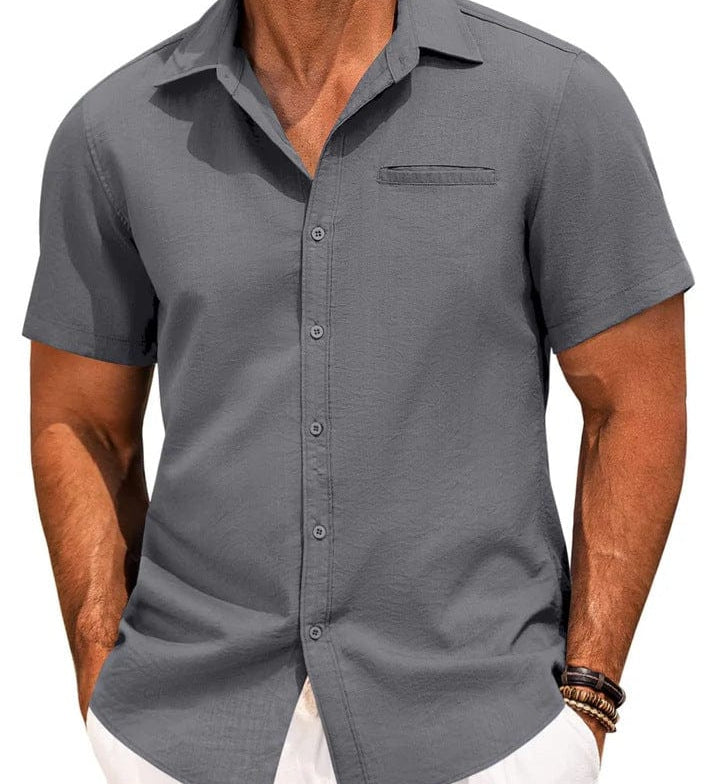 Vahur | Chemise homme courte Manche T