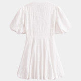 Anastasie | Robe mini- à manches volantées