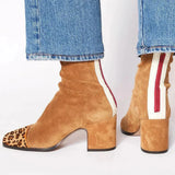Ava | Bottes chic à talon Cheville