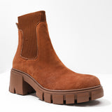 Ava | Bottines Chelsea épaisses faciles à enfiler