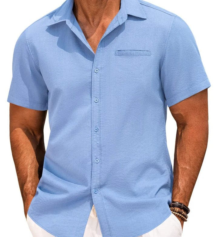 Vahur | Chemise homme courte Manche T