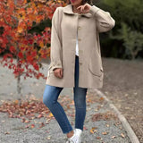 Moana | Manteau Classique Boutonné oversize