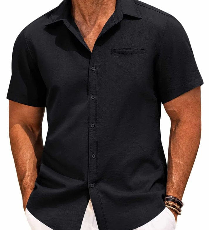 Vahur | Chemise homme courte Manche T