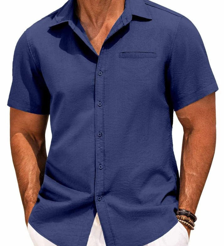 Vahur | Chemise homme courte Manche T