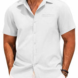 Vahur | Chemise homme courte Manche T