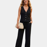 Vivette | Ensemble chic pantalon et top