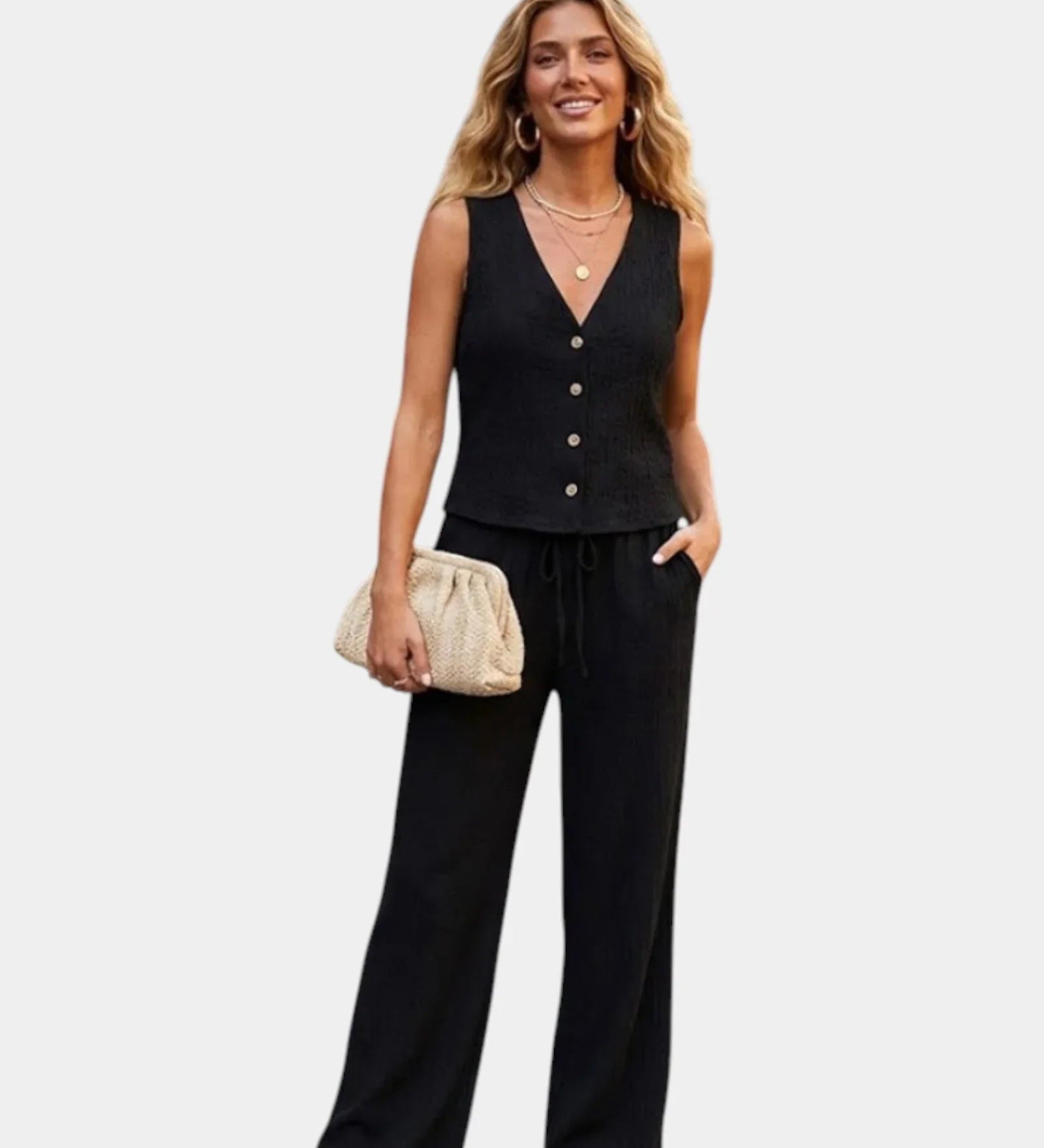 Vivette | Ensemble chic pantalon et top