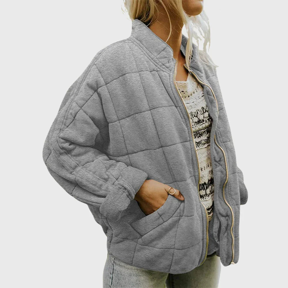 Josiane | Manteau chic oversize matelassé
