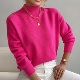 Pull chic à col roulé