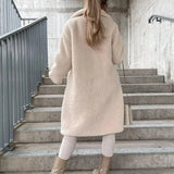 Jessica | Manteau teddy