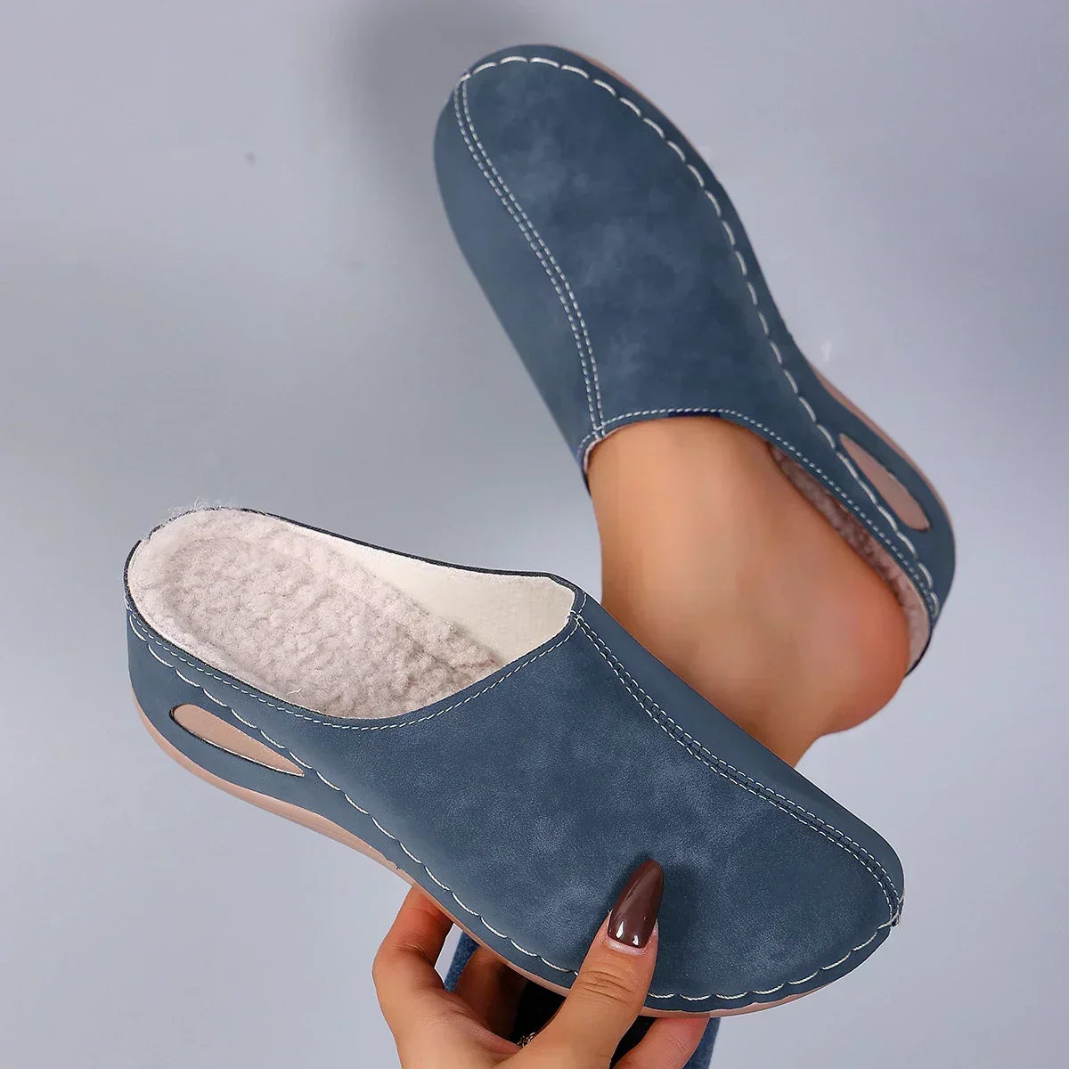 Polerine | Mules orthopédiques douillettes pour un confort optimal