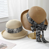 Doriana | Chapeau Brimmed à imprimé avec protection solaire