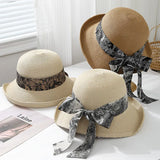 Doriana | Chapeau Brimmed à imprimé avec protection solaire
