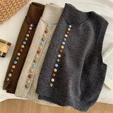 Maribele | Pull coloré boutonné