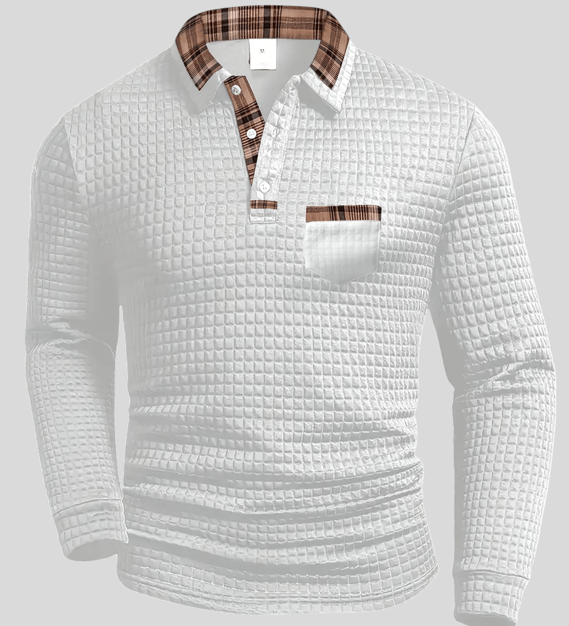 Dominik | Homme Rayé Polo – un Touche d’élégance