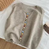 Maribele | Pull coloré boutonné
