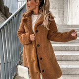 Jessica | Manteau teddy