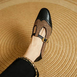 Chloé | Chaussures classiques en cuir vintage à boucle