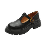 Chaussures Mary Jane élégantes en cuir