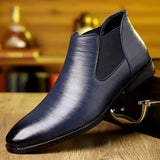 Simon | Bottes chic en cuir Cheville