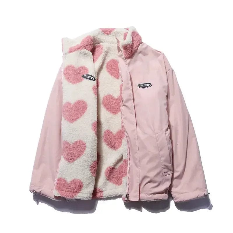 Cecil™ | Veste double face cœur
