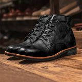 Fanum | Bottes homme vintage BOUT ROND