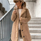 Jessica | Manteau teddy