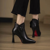 Aveline | Bottines pour femme avec détail boucle