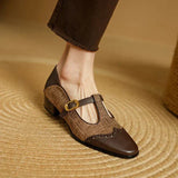 Chloé | Chaussures classiques en cuir vintage à boucle