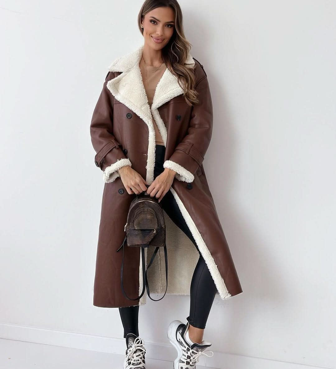 Monroe | Manteau teddy haut de gamme