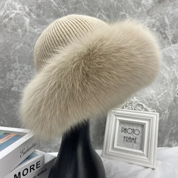 Celeste™ | Élégance luxueuse en fourrure de renard